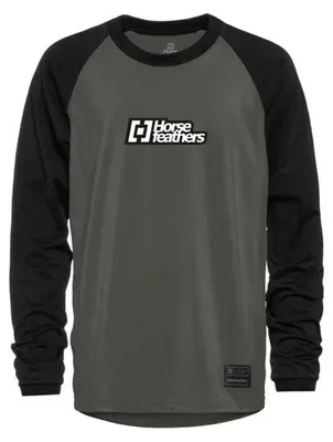 Immagine prodotto di Horsefeathers Spike Ls Maglia bici da bambino (chimera/nero)