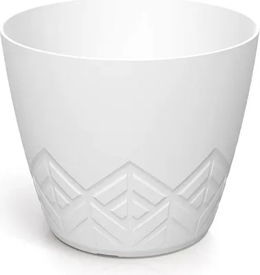 Produktbild von ARECO Blumentopf 15,8 cm - Farbe: weiß