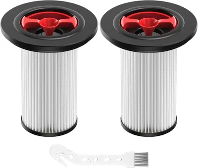 Produktbild von 2er-Pack Ersatzfilter kompatibel mit Bosch Unlimited Gen2 Serie 8 Staubsauger, Filter für Bosch Staubsauger 12036642,12023349