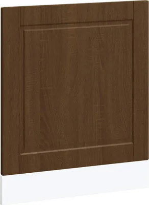 Produktbild von Geschirrspülerblende Porto Braun Eichen-Optik 60x1,5x57 cm