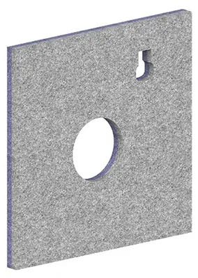 Produktbild von Limodor Ersatzfilter ONE, 238×238 mm, Packung mit 5 Stk.