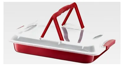 Produktbild von Backblech mit Deckel – 3 in 1 Kuchen Transportbox zum Backen, Aufbewahren und Transportieren