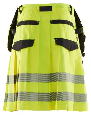 Produktbild von Blakläder® High Vis Kilt High Vis Gelb/Schwarz 1921 1831, Farbe:high vis gelb/schwarz, Größe:58