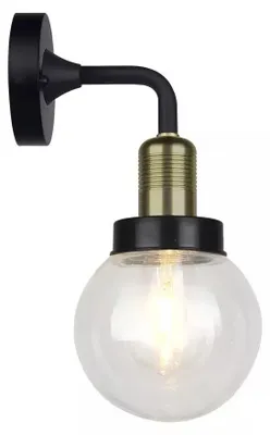 Immagine prodotto di V-TAC VT-720 Portalampada da giardino wall lamp facing down corpo metallo nero e bronzo IP65 E27 - sku 8970