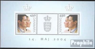 Produktbild von Briefmarken Dänemark 2004 Mi Block23 (kompl.Ausg.) postfrisch Hochzeit
