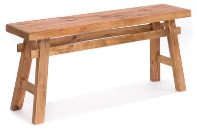 Produktbild von SITZBANK "EAST" | Mahagoni, 118x53x27,5cm (BxHxT) | Holzbank | Farbe: 01 natur-vintage