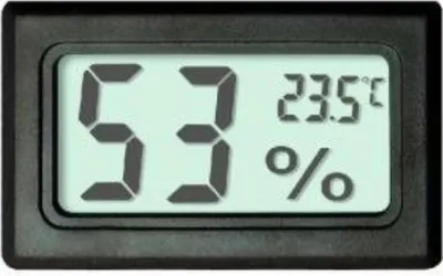 Produktbild von 2-in-1 digitales LCD-Thermometer + Hygrometer für Terrarien