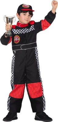 Image de Costume de pilote de Formule 1 pour enfants Taille enfant : 116