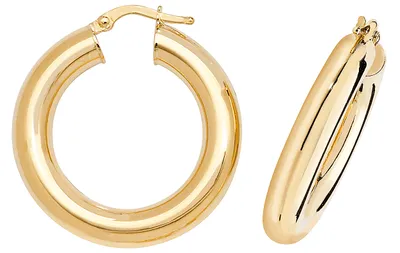 Produktbild von 9 Karat (375) Gold Damen - Paar Creolen - 20mm; TRS38380MM20