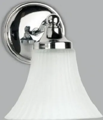 Produktbild von Wandleuchte 1xG9 Wandlampe Chrom Glas Badezimmer Lampe Leuchte Nostalgie