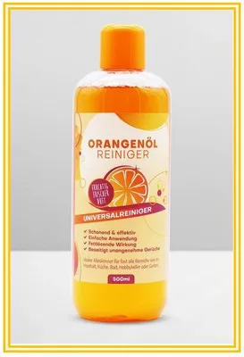 Produktbild von 1 x 500 ml Flasche Orangenölreiniger Konzentrat Allzweckreiniger Fettreiniger