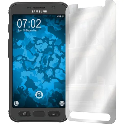 Produktbild von 6er-Pack PhoneNatic Displayschutzfolien verspiegelt  kompatibel mit Samsung Galaxy S7 Active