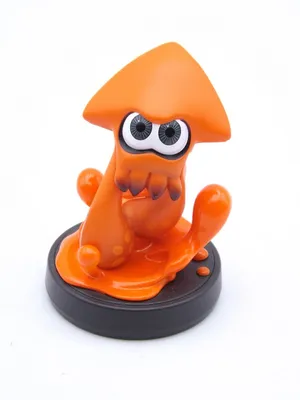 Produktbild von amiibo Splatoon Inkling Tintenfisch (Orange)