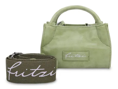Immagine prodotto di Fritzi aus Preußen borsetta borsa a tracolla Chunk02 Vintage Crossbody Bag Green verde chiaro