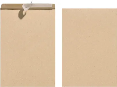 Produktbild von Versandtaschen C5 Haftklebung VE=50x10 Stück braun 90g/qm