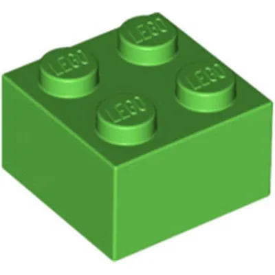 Produktbild von Lego® 2x2 Stein 3003 - 1 Stück Hellgrün