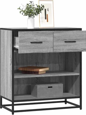 Obrázek produktu pro vidaXL Příborník Grey Sonoma 68x35x76 cm Materiál na bázi dřeva