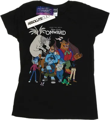 Produktbild von Disney - "Onward" T-Shirt für Damen BI36496 (L) (Schwarz)