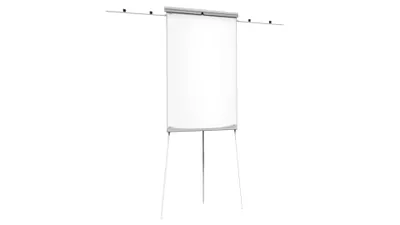 Zdjęcie produktu dla Flipchart suchościeralno-magnetyczny 100x70 cm z ramionami CLASSIC