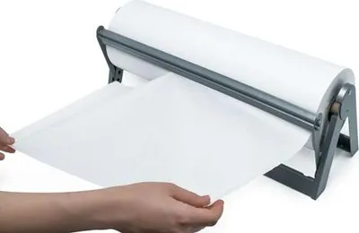 Zdjęcie produktu dla Dyspenser do papieru pakowego 120cm Stalowy