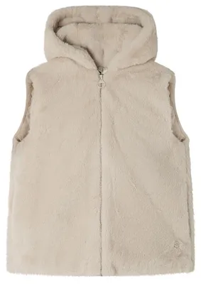 Productafbeelding van Springfield meisjes vestjas, beige, maat 11-12