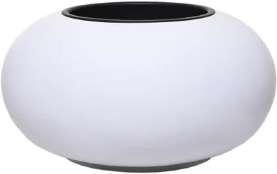 Immagine prodotto di Vaso da fiori VIGLIA in fibra di vetro, bianco, 54x27 cm