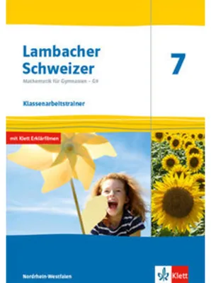 Produktbild von Lambacher Schweizer Mathematik 7 - G9. Ausgabe Nordrhein-Westfalen. Klassenarbeitstrainer. Schülerheft mit Lösungen Klasse 7