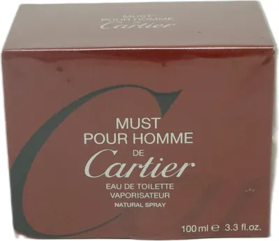 Obrázek produktu pro Cartier Must Pánská toaletní voda100ml