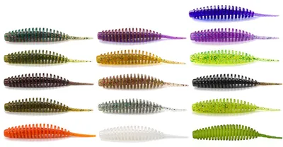 Produktbild von Fishup Tanta Gummiköder 3,5' 9cm - 5 Creature Baits, Fishup Farben:Watermelon Brown / Black