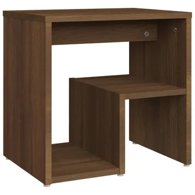 Produktbild von Möbel 2er Set Nachttisch Modernes - Nightstand/Nachtschrank für Schlafzimmer - Braun Eichen-Optik 40x30x40 cm Holzwerkstoff Top1458115