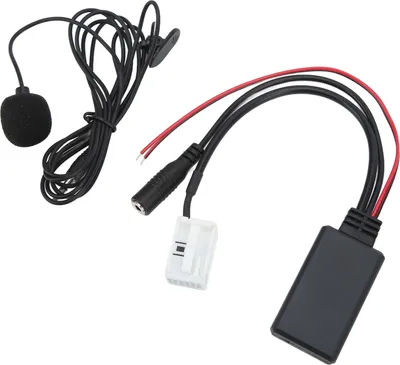 Zdjęcie produktu dla Samochodowy moduł bezprzewodowy Bluetooth5.0 z czarnym mikrofonem do zestawu głośnomówiącego Citroen C2 C4 C5 C6 C8