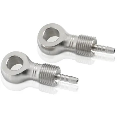 Produktbild von XLC Banjokit passend für Shimano, silber (1 Paar)