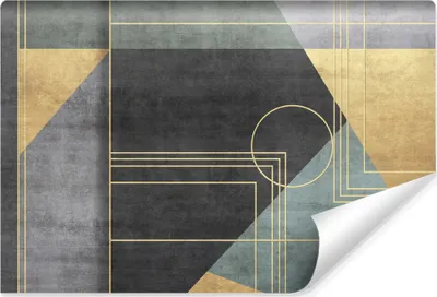 Produktbild von Muralo Vlies Fototapete ABSTRAKTION moderne geometrische Muster Br. 90cm x Hö. 60cm