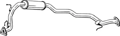 Produktbild von Bosal Mittelschalldämpfer  283-451