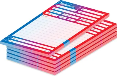 Produktbild von PRICARO Telefonnotizblock, A5, Technik, 5 Stück