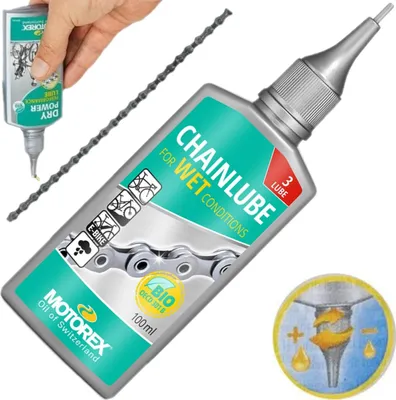 Zdjęcie produktu dla MOTOREX Smar Olej Łańcucha Mokry 100ml aplikator