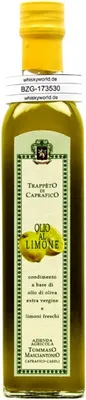 Produktbild von Olivenöl mit Zitrone 250 ml. - Masciantonio