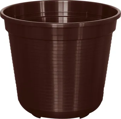 Produktbild von Geli Blumentopf STANDARD Braun Ø 22 cm - Kunststoff