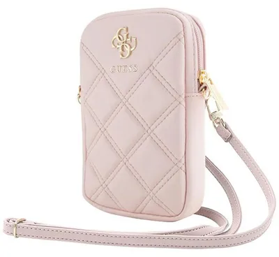 Immagine prodotto di Borsa Guess Guwbzpsqssgp Rosa/Rosa Zip Trapuntata 4G