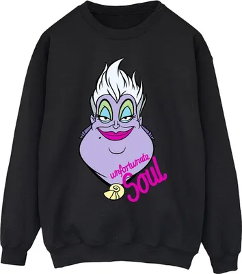 Produktbild von Disney - "Unfortunate Soul" Sweatshirt für Herren BI47884 (XXL) (Schwarz)