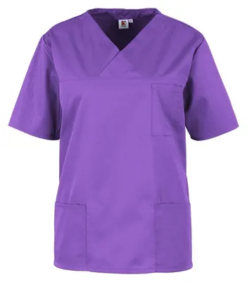 Produktbild von beb Basic Kasack Uni Kurzarm Violett XL