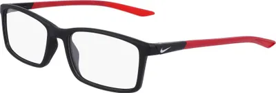 Produktbild von Nike NIKE 7287 N Matte black/gym red 54/17/140 Herren Brillen