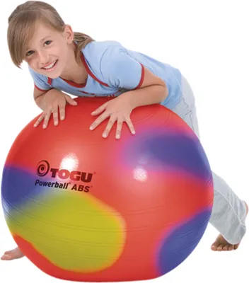 Produktbild von TOGU Gymnastikball Powerball ABS marble Sitzball Büroball Fitnessball 45 cm BUNT