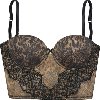 Produktbild von LASCANA Corsage leo-bedruckt Größe 70 Cup C