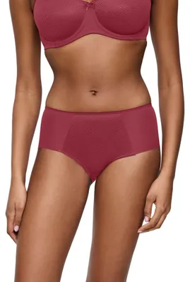 Productafbeelding van Triumph Essential Minimizer T, Ondergoed, Hipsterbroekjes, Volwassen, Dames, Rood, Elastaan, Polyamide