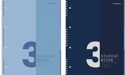Zdjęcie produktu dla Kołozeszyt A5/100k kratka Studentbook 5przedm A 5