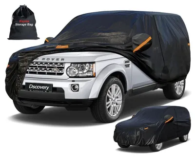 Obrázok produktu pre Autopoťahy, vodeodolné a priedušné, pre vozidlá Land Rover Discovery III/IV/V (ročníky 2004-2025), farba: čierna