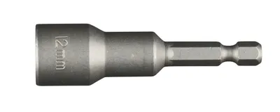 Produktbild von Bit E 6,3 Steckschlüsselbit, magnetisch SW 12 mm x 66