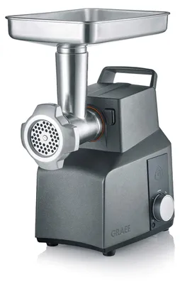 Obrázok produktu pre Graef FW706, 800 W, Čierna, Strieborná, 2,6 kg/min, Nerezová oceľ, Hliník, Kov, Nerezová oceľ