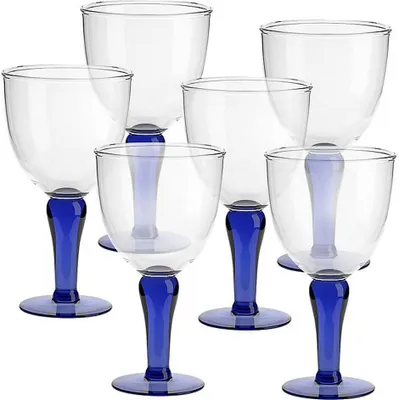 Produktbild von Eiscremeglas Campania 6er-Set blau ''Amore Vero''